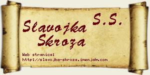 Slavojka Skroza vizit kartica